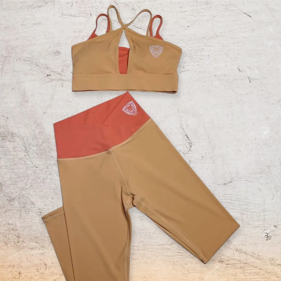 Cross Bra Yoga Set