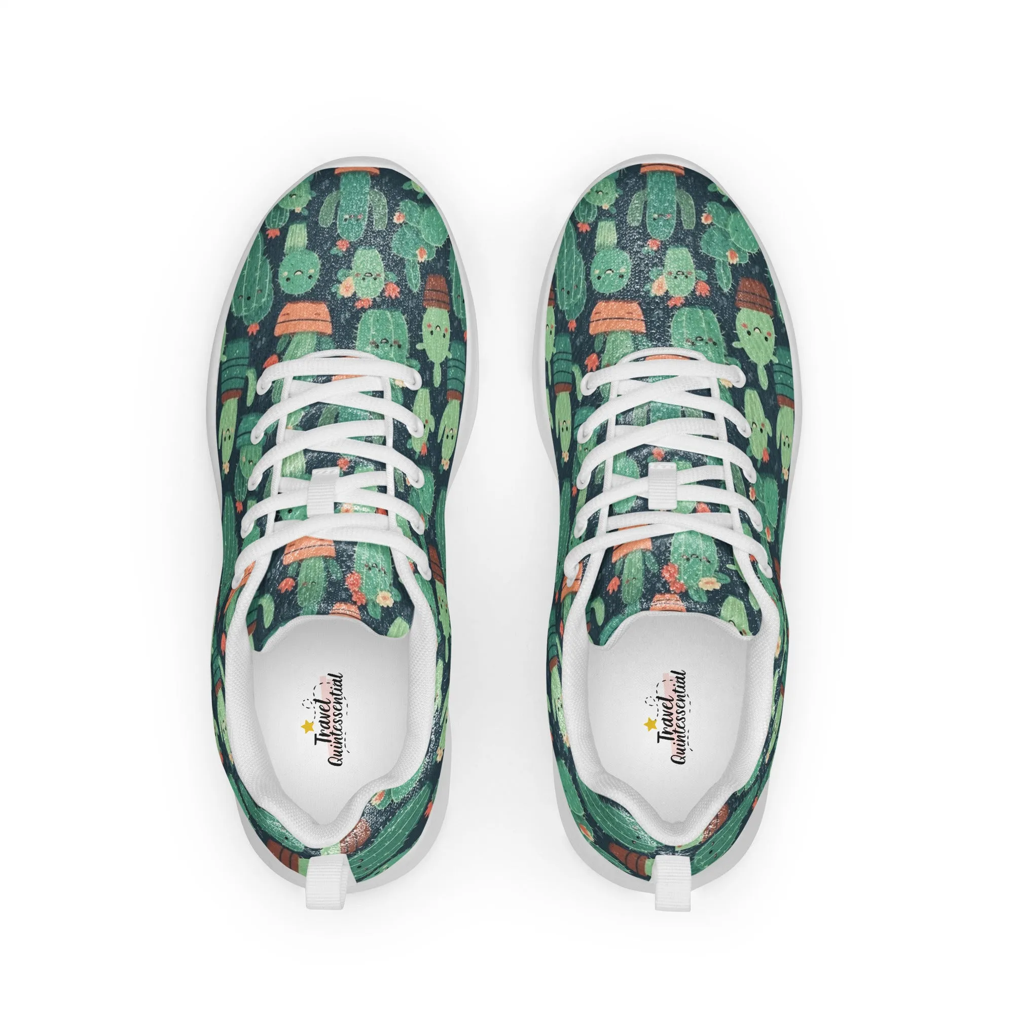 Cute Cactus Cartoon Athletic Shoes C0004