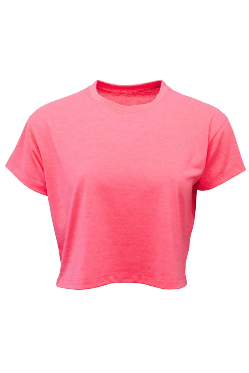 Laws Of Man Cowgirl Women's Soft-Tek Blend Crop T-Shirt